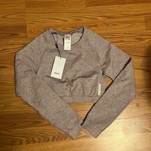 Gymshark long sleeve crop